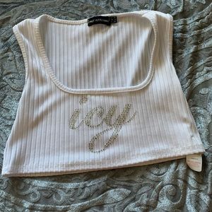Icy crop top